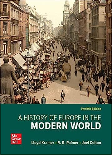 A History Of Europe In The Modern World