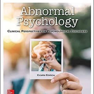 Abnormal Psychology Clinical Perspectives on Psychological Disorders