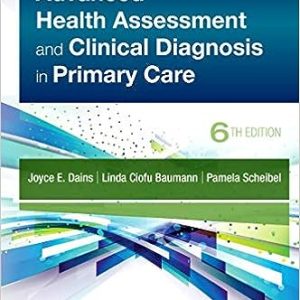 Advanced Health Assessment Clinical Diagnosis in Primary Care
