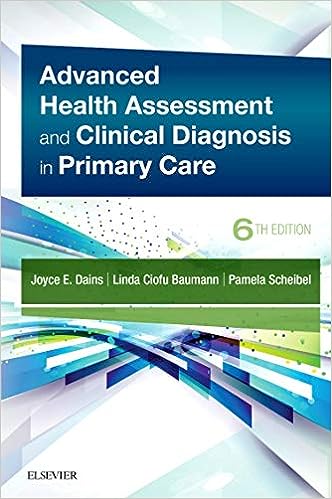 Advanced Health Assessment Clinical Diagnosis in Primary Care