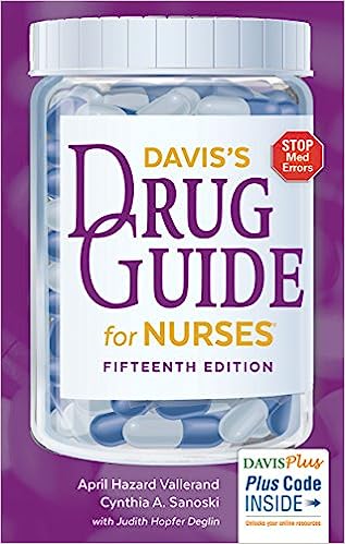 Davis’s Drug Guide For Nurses