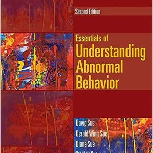 Essentials of Understanding Abnormal Behavior
