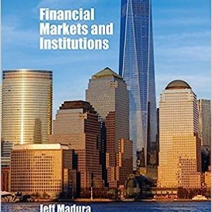 Financial Markets And Institutions