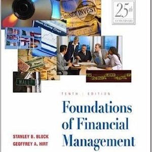 Foundations of Financial Management