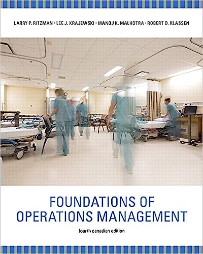 Foundations of Operations Management Canadian