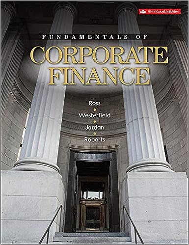 Fundamentals Of Corporate Finance 9th Canadian Edition
