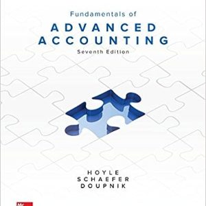 Fundamentals of Advanced Accounting