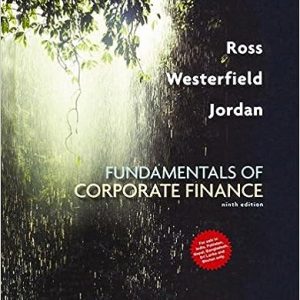 Fundamentals of Corporate Finance Canadian 9th Edition