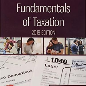 Fundamentals of Taxation 2018