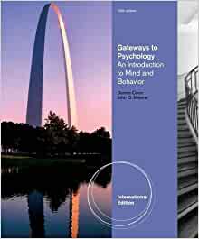 Gateways to Psychology An Introduction to Mind & Behavior