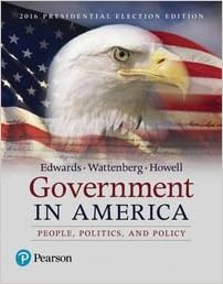Government in America People Politics And Policy