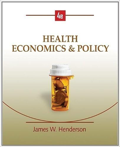 Health Economics And Policy International Edition