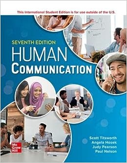 Human Communication 7th Edition