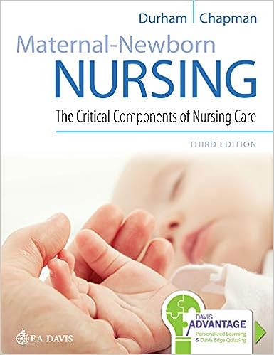 Maternal-Newborn Nursing The Critical Components of Nursing Care