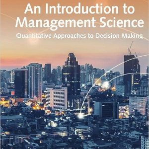 An Introduction to Management Science