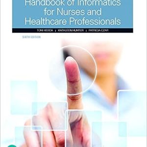 Handbook of Informatics for Nurses & Health Care Professionals