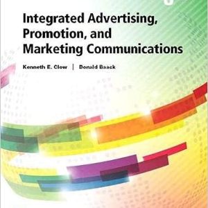 Integrated Advertising Promotion and Marketing Communications