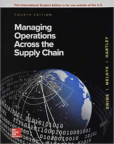 Managing Operations Across the Supply Chain