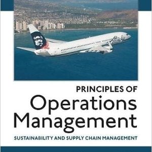 Principles of Operations Management