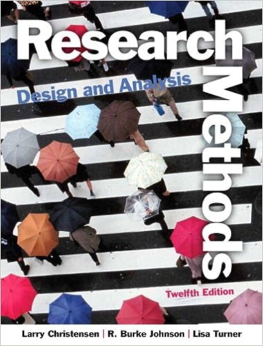 Research Methods Design And Analysis