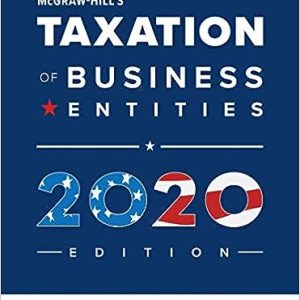 Taxation of Business Entities 2020
