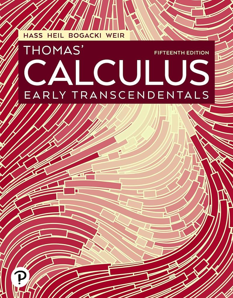 Test Bank For Thomas' Calculus: Early Transcendentals 15th Edition