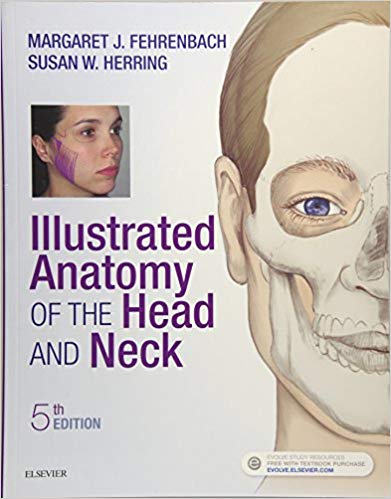 Illustrated Anatomy of the Head And Neck 5th Edition By Fehrenbach RDH MS - Test Bank