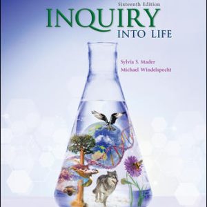 Inquiry Into Life 16Th Edition By Sylvia Mader - Test Bank