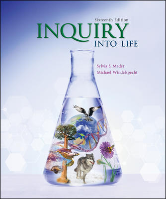 Inquiry Into Life 16Th Edition By Sylvia Mader - Test Bank