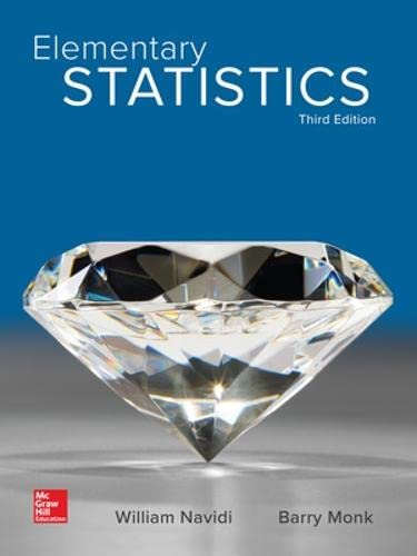 Test Bank For Elementary Statistics 3rd Edition