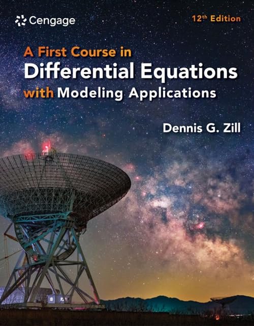 A First Course in Differential Equations with Modeling Applications 12th Edition - Test Bank