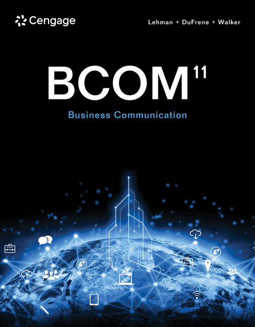 BCOM 11th Edition Carol M. Lehman Test Bank