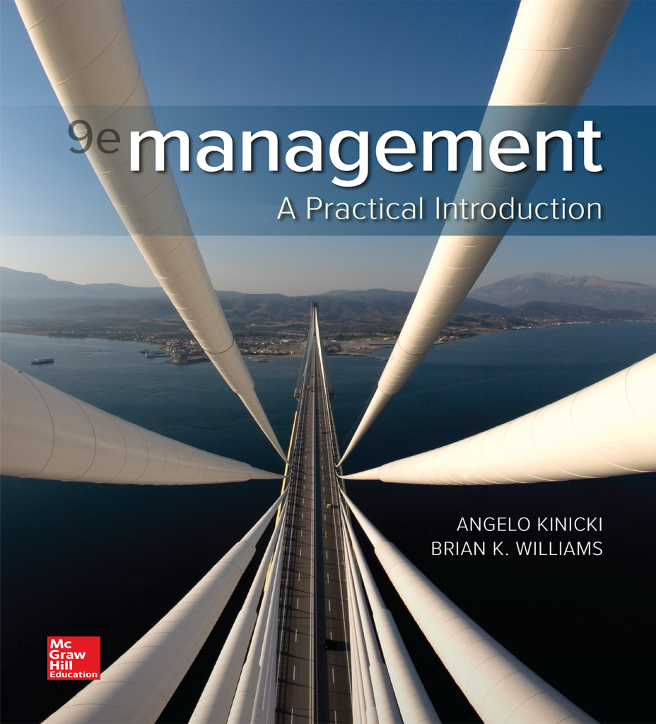 Test Bank For Management 9th Edition by Angelo Kinicki
