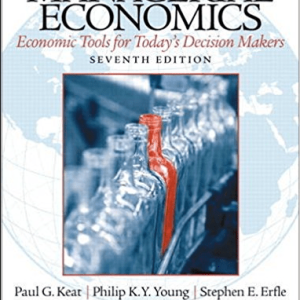 Managerial Economics 7th Edition By Keat - Test Bank