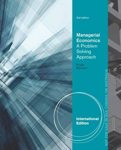 Managerial Economics International Edition 3rd Edition - Test Bank