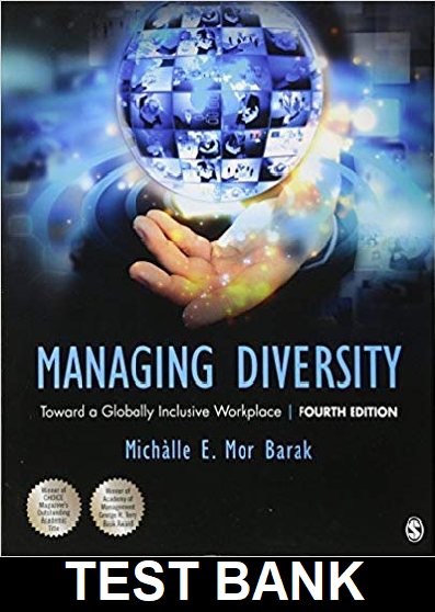 Managing Diversity Toward A Globally Inclusive Workplace 4th Edition - Test Bank