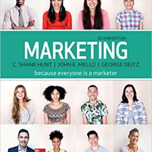 Marketing 2nd Edition By Shane Hunt - Test Bank