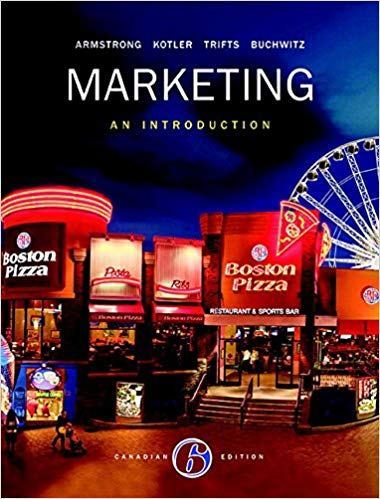 Marketing An introduction 6th Canadian Edition - Test Bank
