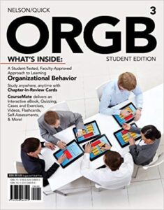 ORGB 3 Student Edition 3rd Edition by Debra L. Nelson - Test Bank