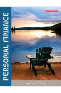 Personal Finance 7Th Canadian edition