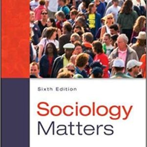 Test Bank For Sociology Matters 6th edition by Richard Schaefer