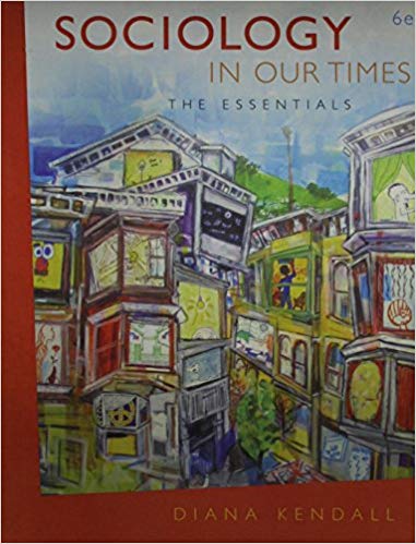Sociology in Our Times 6th Edition By Diana Kendall - Test Bank