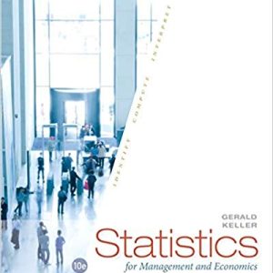 Statistics for Management And Economics 10th Edition By Gerald Keller - Test Bank