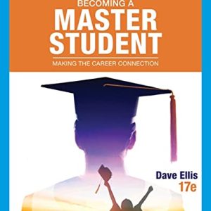 Test Bank For Becoming a Master Student Making the Career Connection 17th Edition Dave Ellis