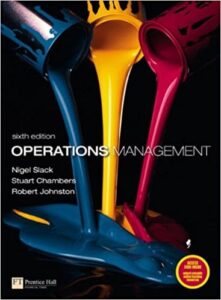 Test Bank For Operations Management 6th Edition By Stuart Chambers