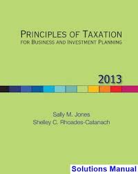 PRINCIPLES OF TAXATION FOR BUSINESS AND INVESTMENT PLANNING 16TH EDITION - TEST BANK