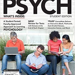 PSYCH3 3rd Edition by Spencer A. Rathus - Test Bank