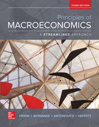 Test Bank For Principles of Macroeconomics A Streamlined Approach Robert Frank 3rd Edition