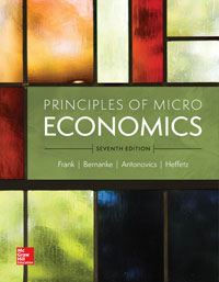 Test Bank For Principles of Microeconomics Robert Frank 7th Edition