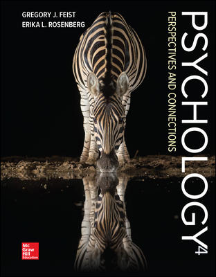 Psychology Perspectives And Connections 4Th Edition By Gregory Feist - Test Bank